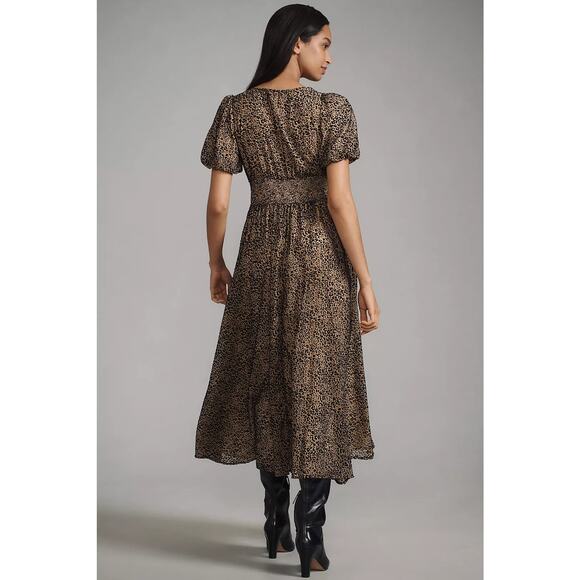NWT Anthropologie The Katerina Button-Front Dress: Velvet Edition $230 SIZE 6 - Picture 3 of 6